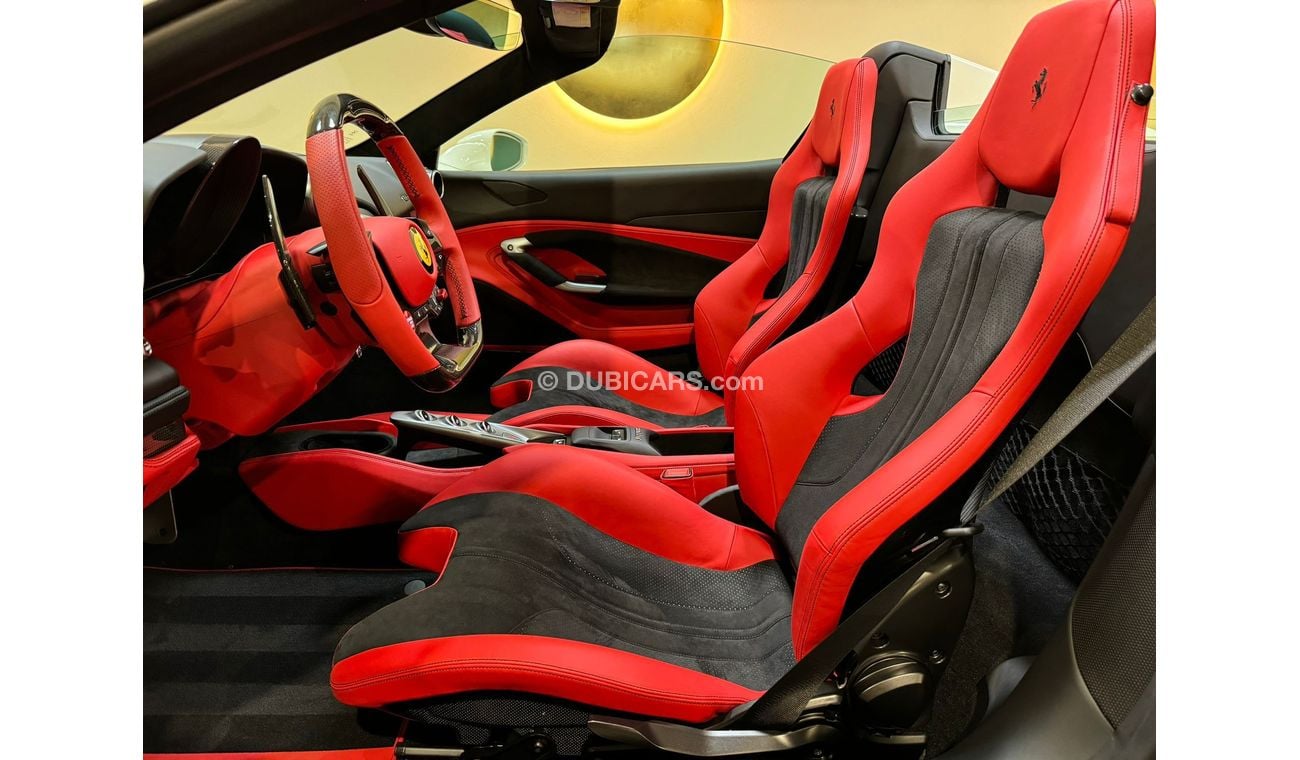 Ferrari F8 Spider 3.9T V8 - FULLY LOADED - RED INTERIOR