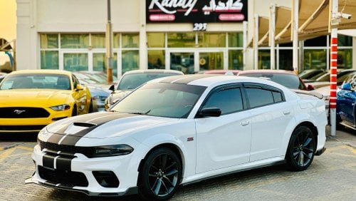 دودج تشارجر SRT ScatPack | Monthly AED 1570/- | 0% DP | Alcantara Seats | Cruise Control | # 16834