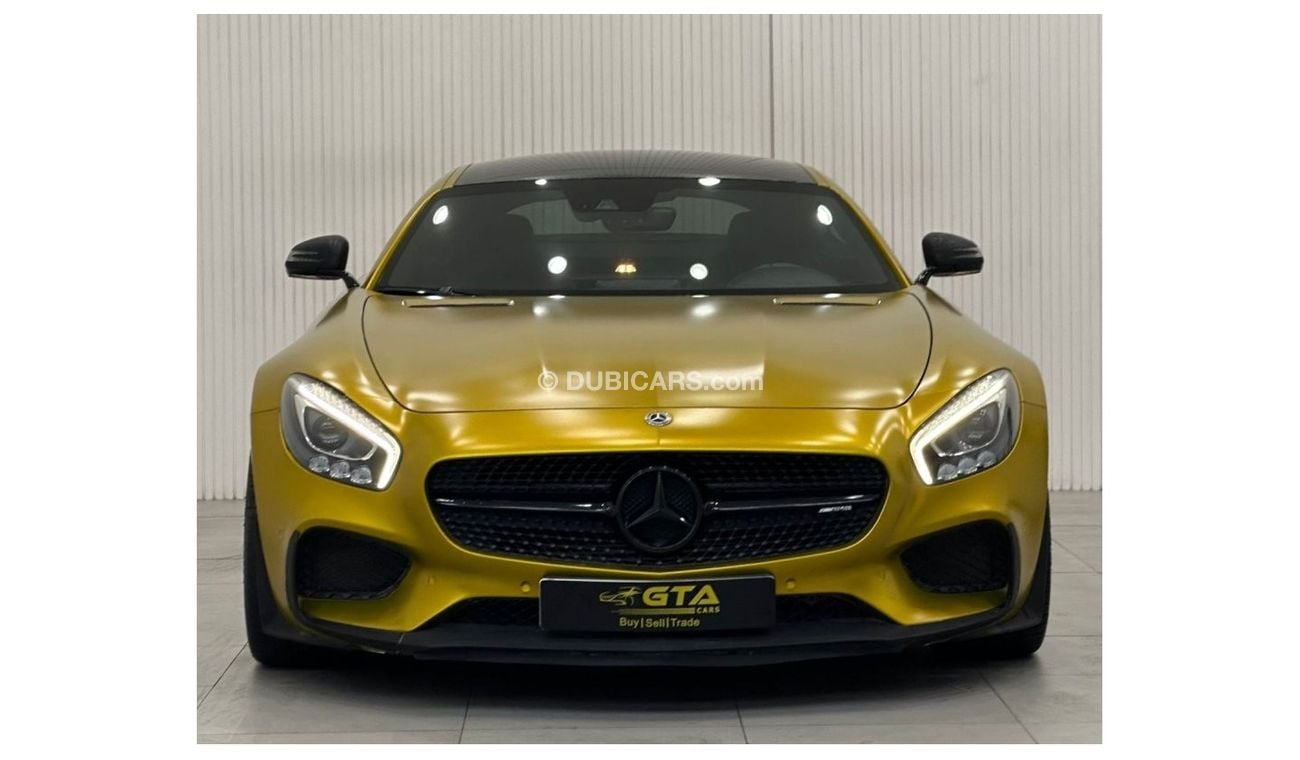 Mercedes-Benz AMG GT S 2016 Mercedes Benz GTS AMG Coupe, Mercedes Service Pack, Full Mercedes Service History, GCC