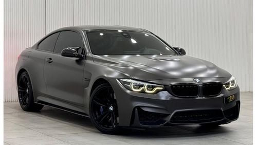 BMW M4 2018 BMW M4 Competition, One Year Warranty, Full Service History, GCC