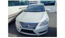 نيسان سنترا NISSAN SENTRA AWR 2020 GCC | Km 122190 | WHITE