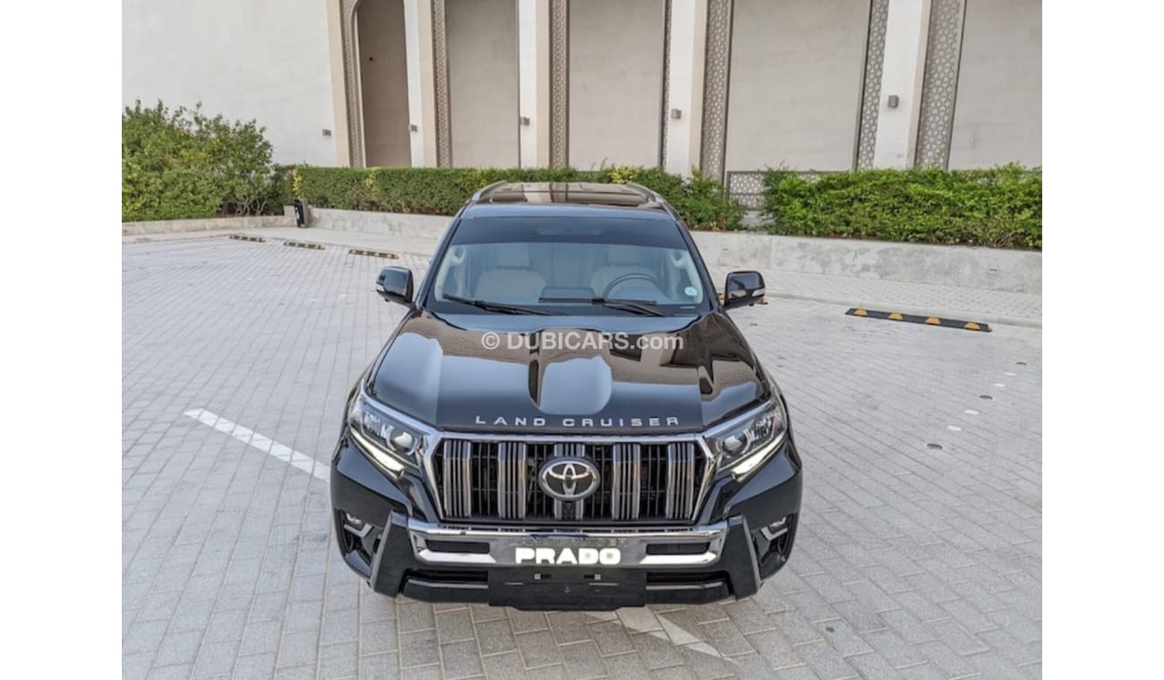 تويوتا برادو Toyota Prado TXL 2015 facelifted 2023 full option sunroof V6 4.0