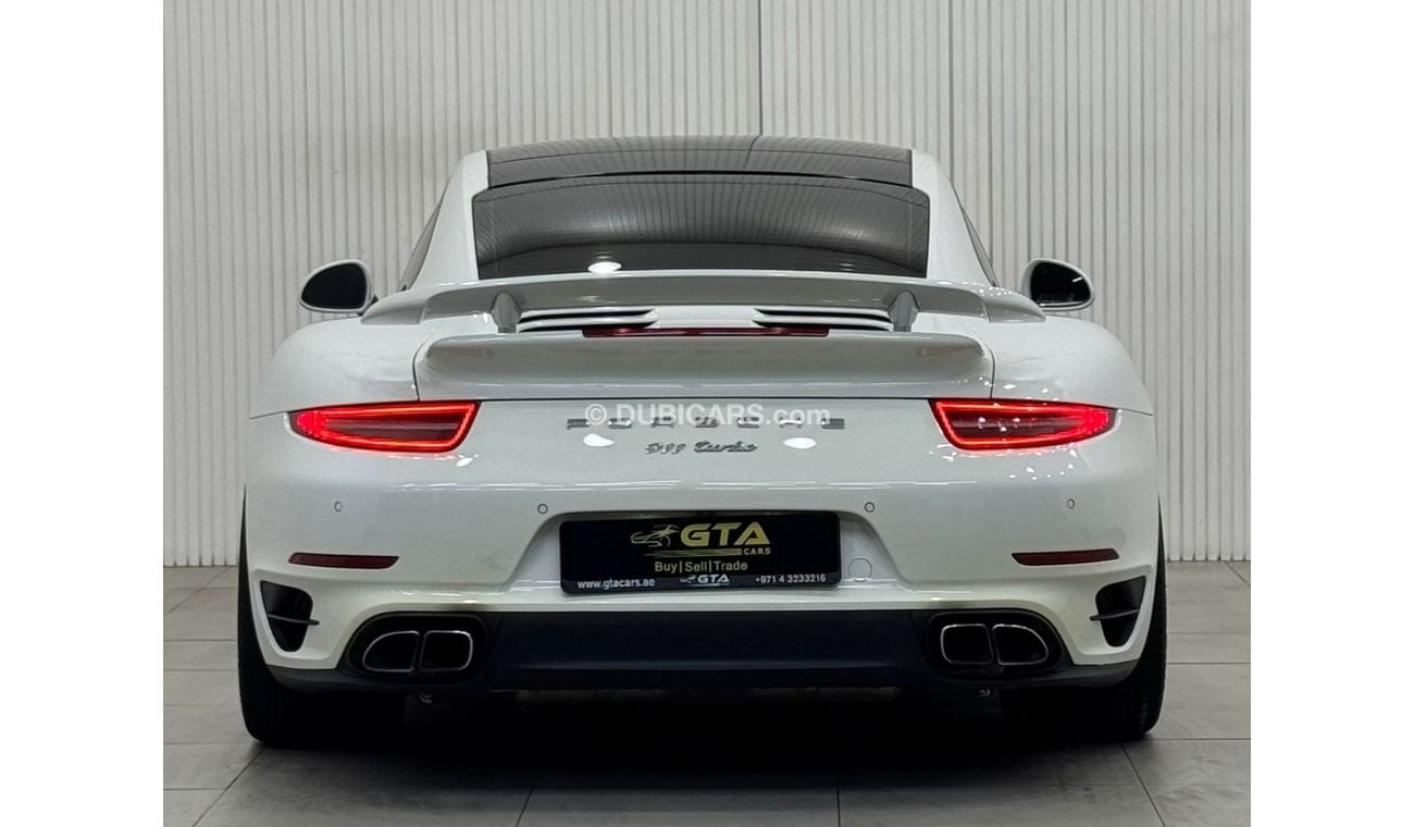 بورش 911 Turbo 3.8L (520 HP) Coupe 2014 Porsche 911 Turbo, Full Porsche Service History, Low Kms, Excellent C