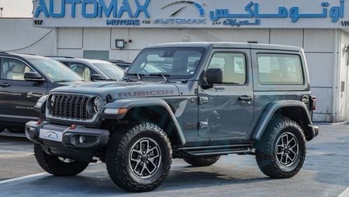 جيب رانجلر Rubicon I4 2.0L Turbo , 2024 GCC  , 0Km , With 3 Years or 60K Km Warranty @Official Dealer