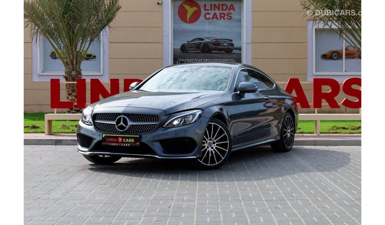 Mercedes-Benz C 200 Coupe Mercedes-Benz C200 Coupe AMG Pack 2018 GCC under Warranty with Flexible Down-Payment.