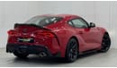 Toyota Supra GR 3.0L A/T 2024 Toyota Supra GR, Brand New, Jan 2027 Al-Futtaim Warranty + Service Package, GCC