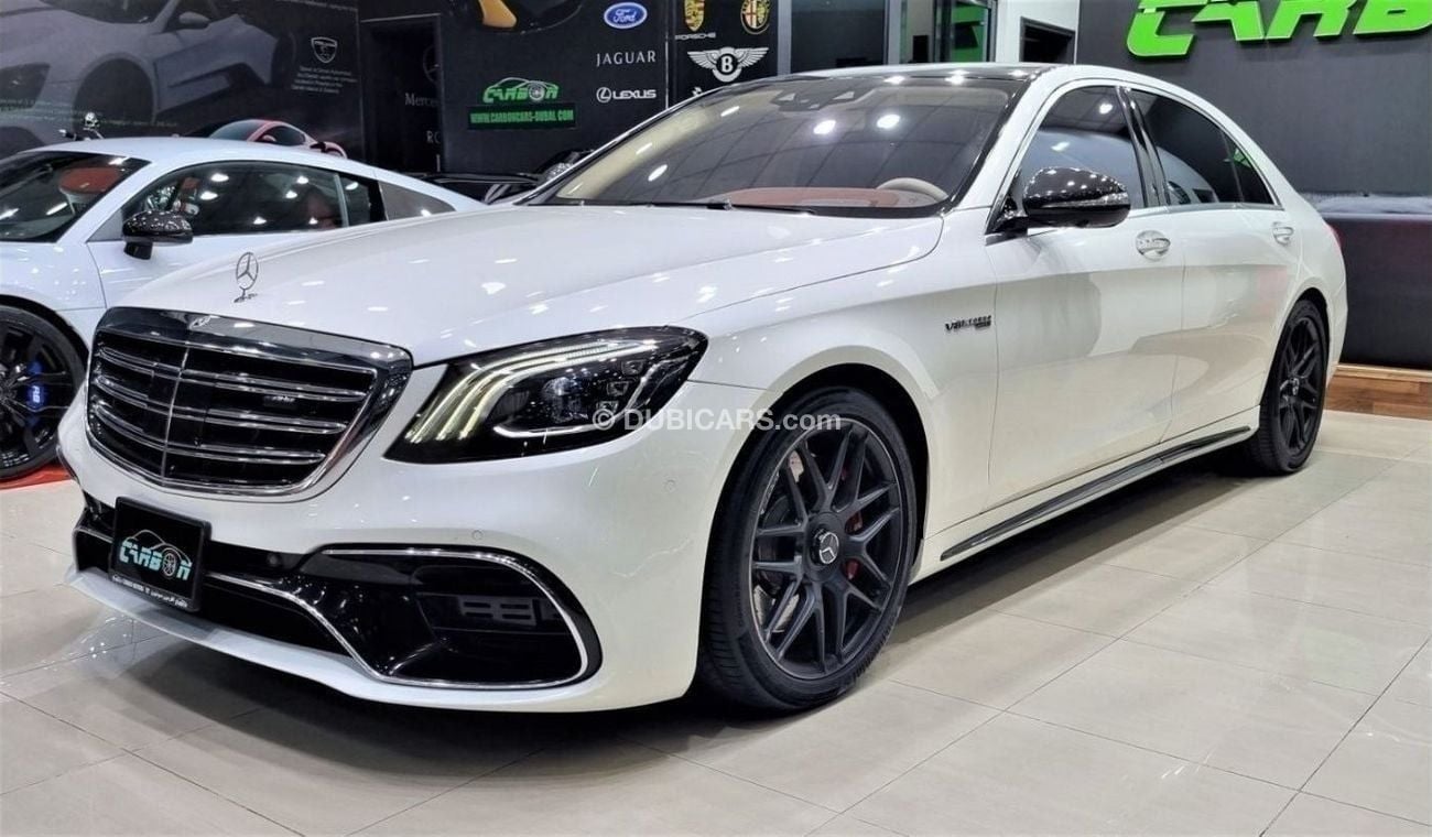 Mercedes-Benz S 63 AMG Std SUMMER PROMOTION MERCEDES S63 AMG 4MATIC+ GCC IN BEAUTIFUL SHAPE ONLY 45K KM FOR 265K AED