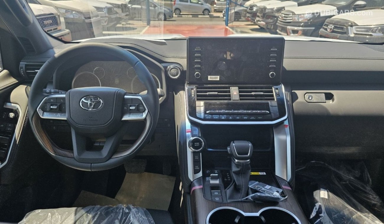 تويوتا لاند كروزر TOYOTA LANDCRUISER 3.5 GXR MID OPTION 2024 BLACK