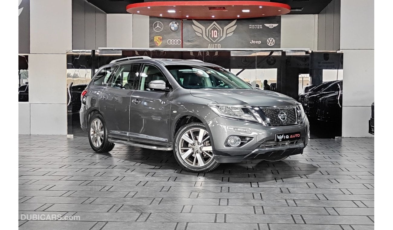 نيسان باثفايندر AED 1,350 P.M | 2016 NISSAN PATHFINDER SL 3.5 L | 7 SEATS | GCC | FULLY LOADED