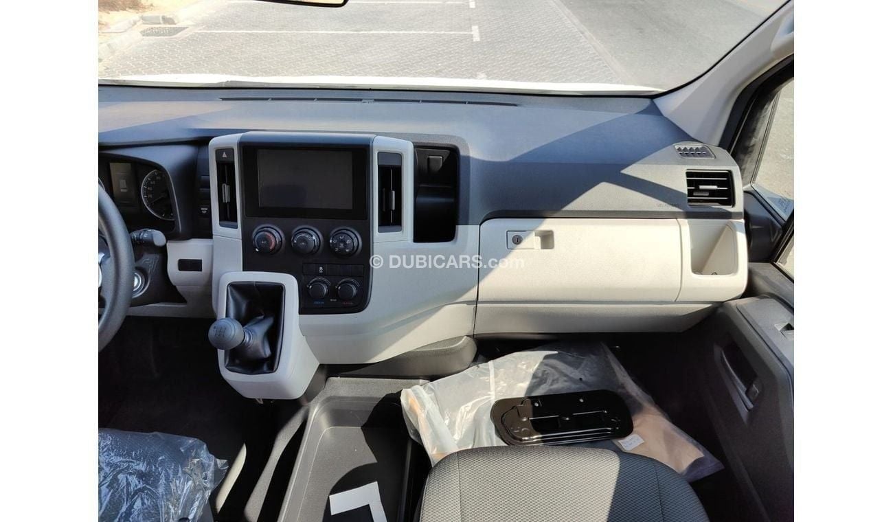 تويوتا هاياس 2025 Toyota Hiace DX with Rear Heater 13-Seater 3.5L V6 Petrol M/T (2-Point Seatbelts) Export Only