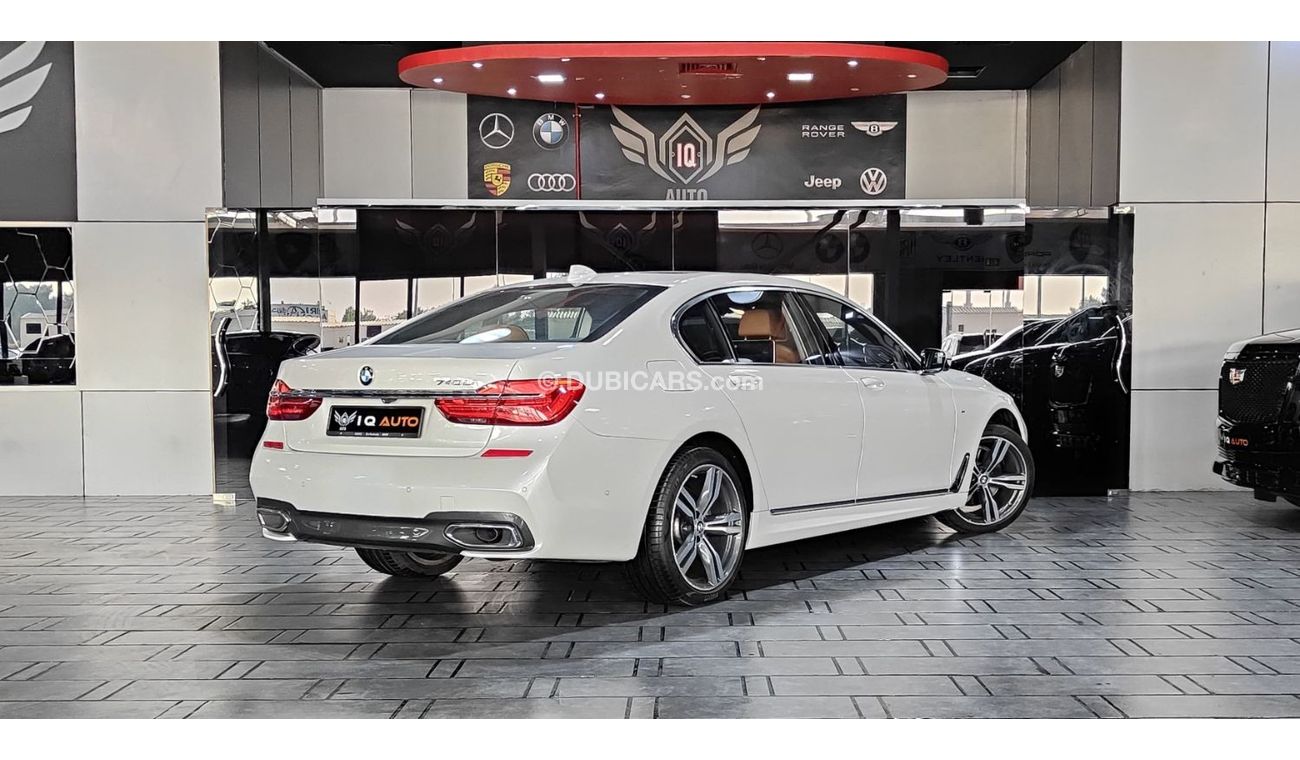 بي أم دبليو 740Li AED 3,300 P.M | 2016 BMW 740L Ii M-SPORT | ORIGINAL PAINT | FULLY LOADED VIP | GCC | LOW KM