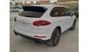 بورش كايان توربو PORSCHE CAYENNE TURBO 4.8L 2015 SPORTS CHRONO PACKAGE WITH PANORAMIC ROOF AND VERY LOW MILEAGE