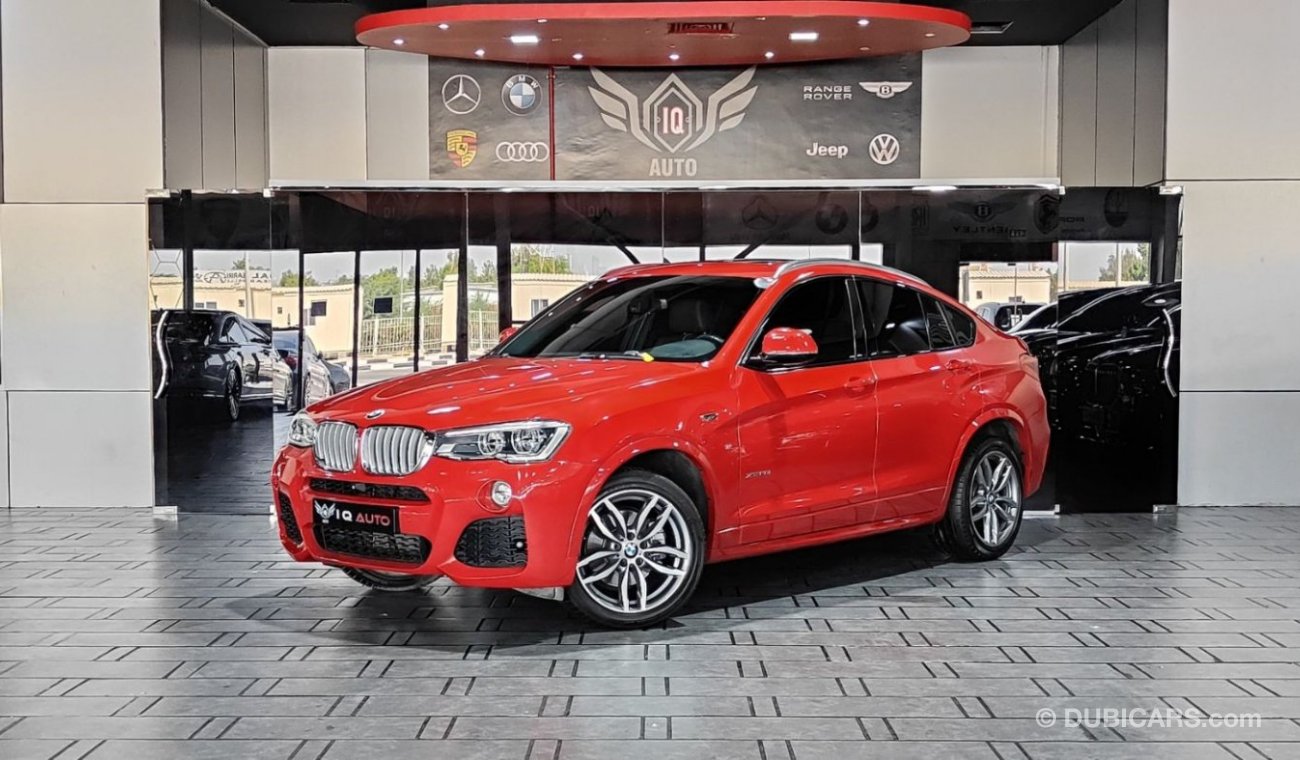 BMW X4 xDrive 28i M Sport AED 2,300 P.M | 2016 BMW X4 M-SPORT XDRIVE 28i 2.0L | FSH | ORIGINAL PAINT | 360