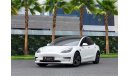 Tesla Model 3 Standard Plus | 2,350 P.M  | 0% Downpayment | Excellent Condition!