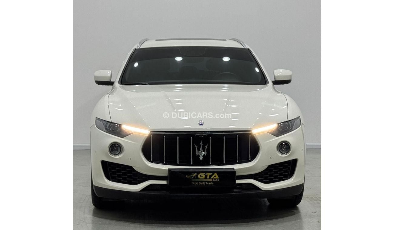 Maserati Levante Std 3.0L (350 HP) 2017 Maserati Levante, Warranty, Service History, Excellent Condition, GCC