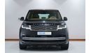 لاند روفر رينج روفر 2024 Range Rover SV P615 GCC Black Satin Finish