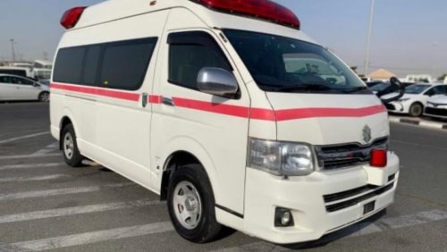 تويوتا هاياس Toyota hiace ambulance 2012