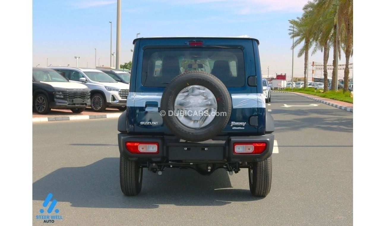 سوزوكي جيمني 1.5L 4x4 GLX 2025 | 9 inch Display | Hill Decent Control | Headlamp Washers| Rear Camera| Parking Se