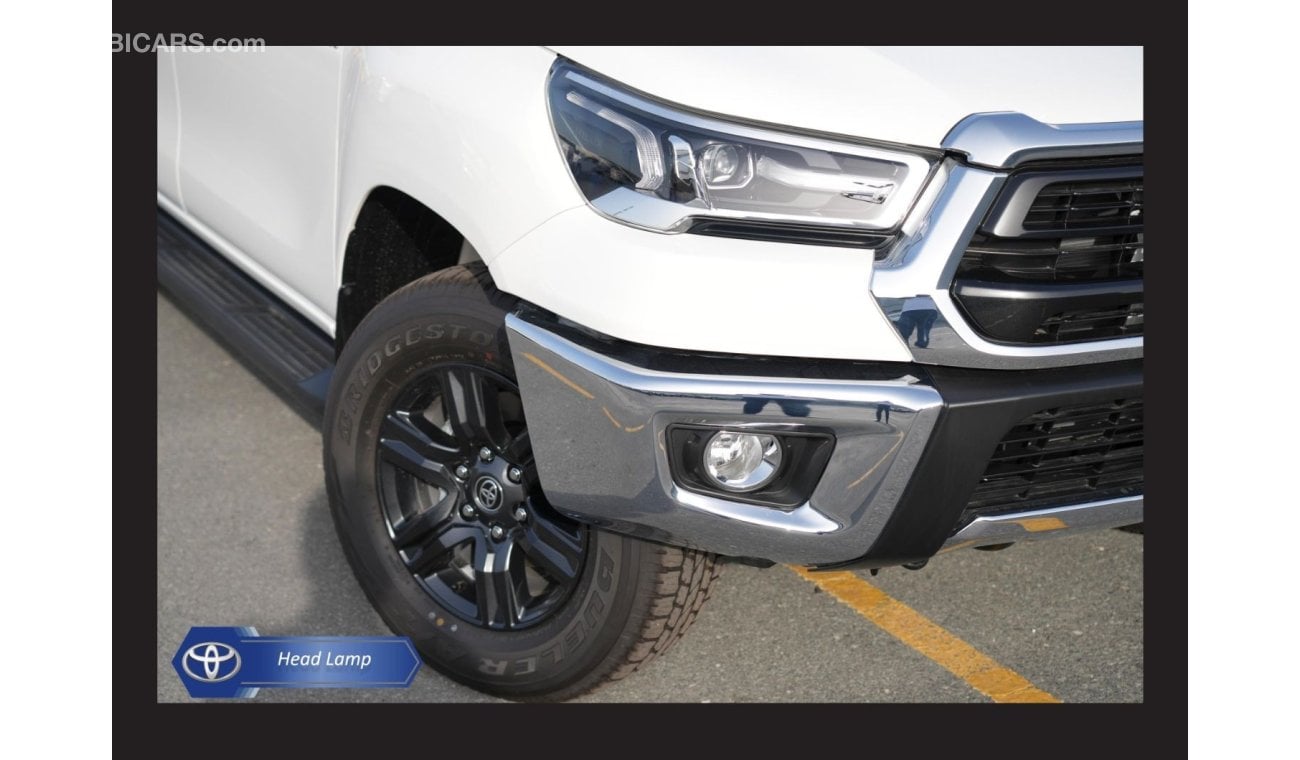 تويوتا هيلوكس TOYOTA HILUX 2.7L 4X4 D/C HI(i) M/T PTR 2024 Model Year Export Only