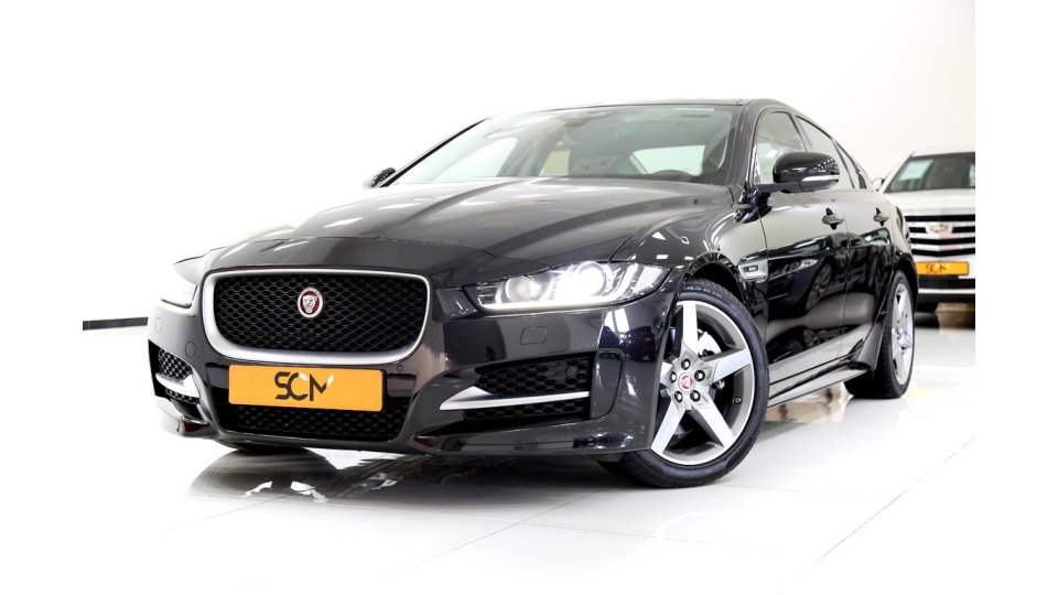 jaguar xe r-sport 25t 2.0l i4 turbo 2016 - with warranty