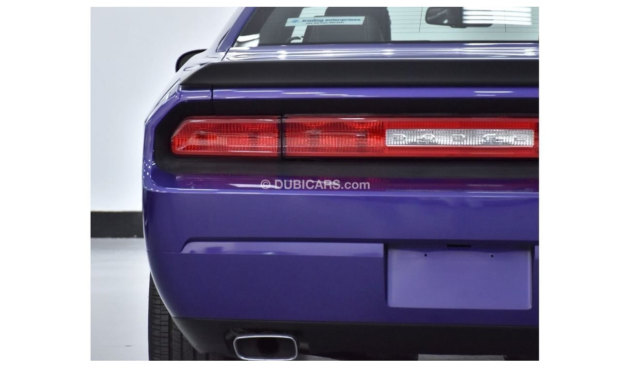 دودج تشالينجر EXCELLENT DEAL for our Dodge Challenger SRT8 6.1 HEMI ( 2010 Model ) in Purple / Violet Color GCC Sp