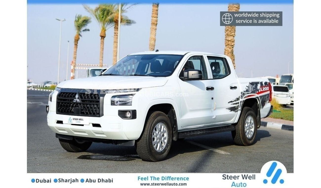 ميتسوبيشي L200 2024 Triton GLX Diesel / Only Available with us! /2.4L 4x4 6 MT/ Export Only