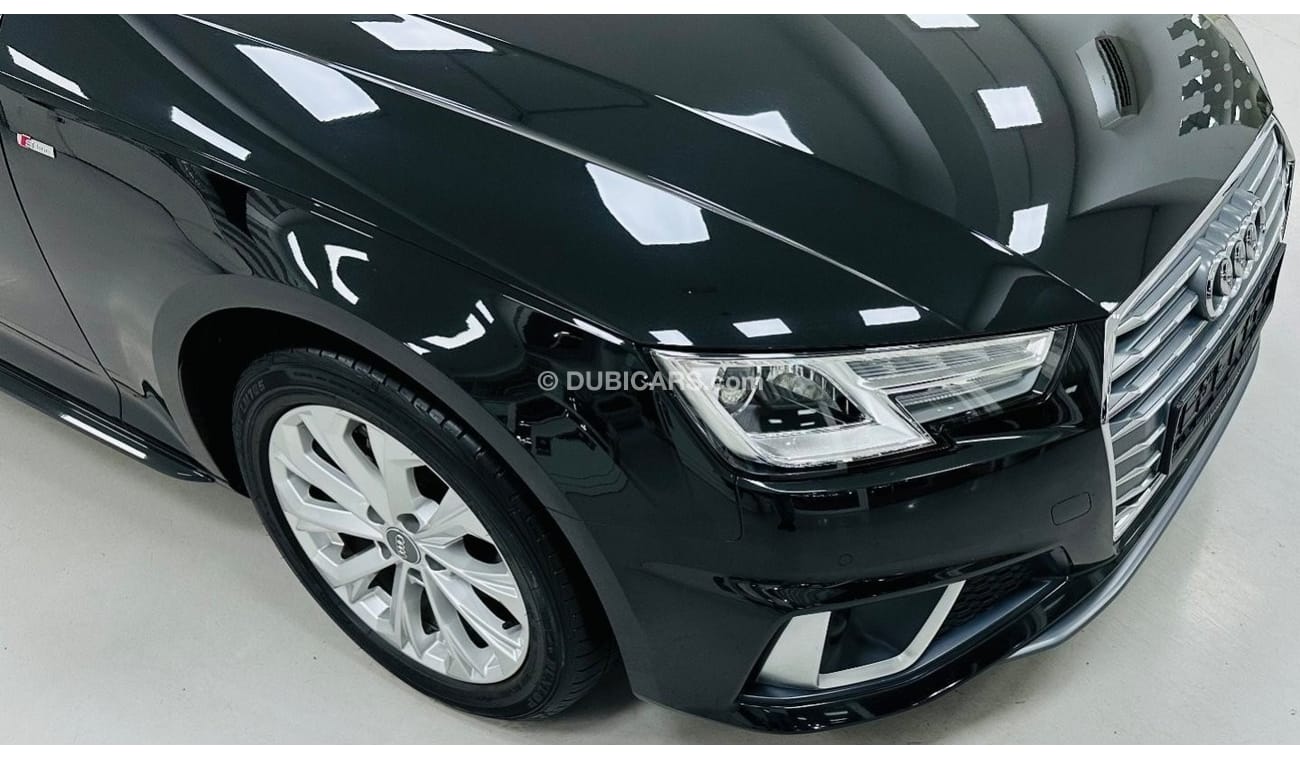 Audi A4 40 TFSI Design S-Line Sports Package GCC .. FSH .. S line .. Perfect Condition .. Top Range ..