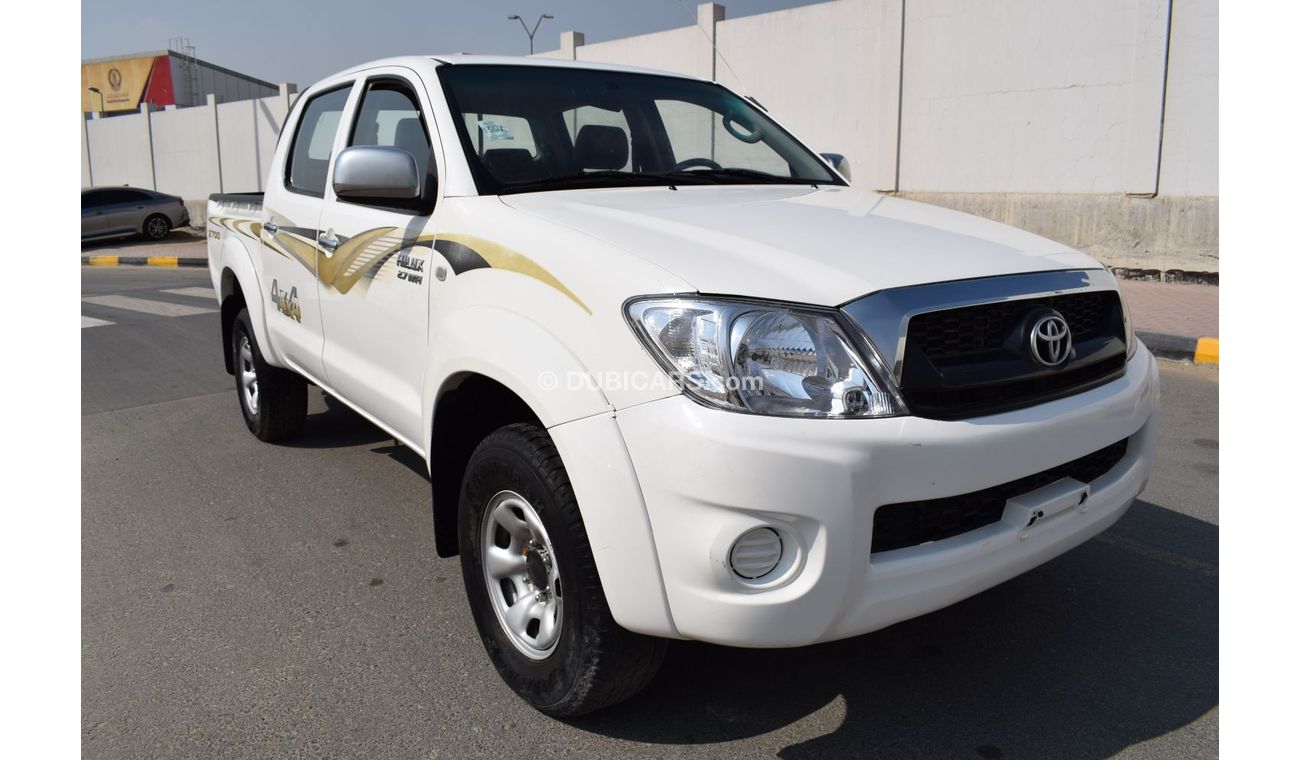 تويوتا هيلوكس Toyota Hilux D/C 2.7Ltr pick up 4x4, model:2009. Excellent condition