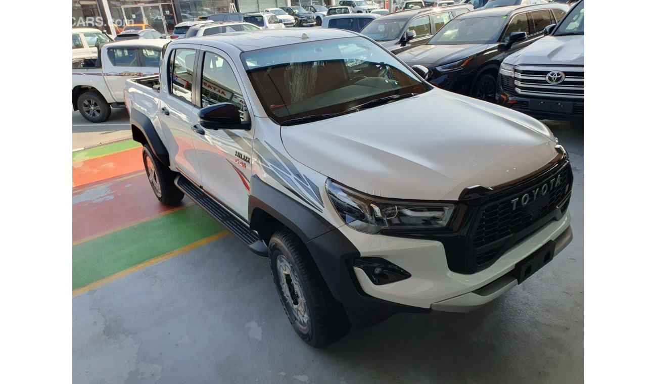 تويوتا هيلوكس 2024YM Hilux DC, 2.8L Turbo Diesel, GR 4WD AT (SFX.HSD28GR) Only Export