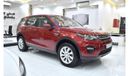 لاند روفر دسكفري سبورت EXCELLENT DEAL for our Land Rover Discovery Sport SE Si4 ( 2016 Model ) in Red Color GCC Specs