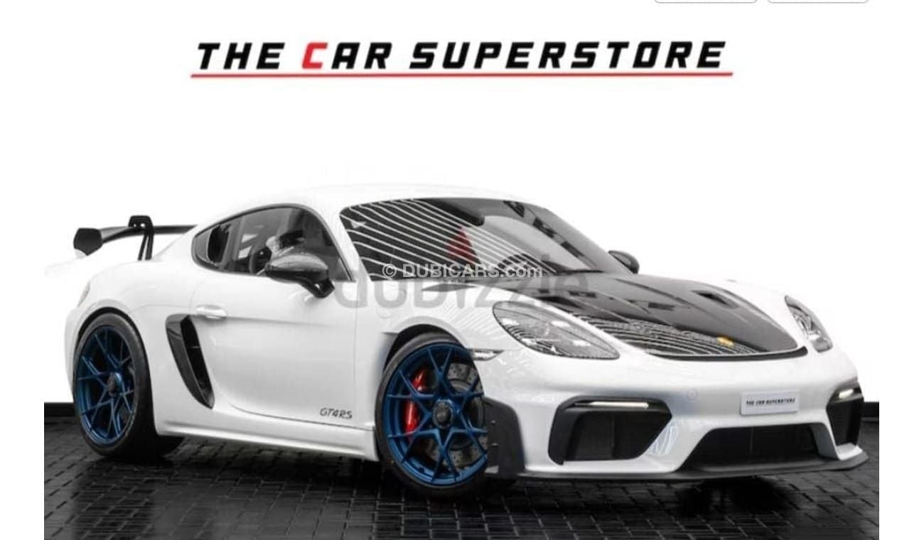 بورش كايمان 718 2024 I PORSCHE 718 CAYMAN GT4 RS WEISSACH I GCC I DEALER WARRANTY I BRAND NEW