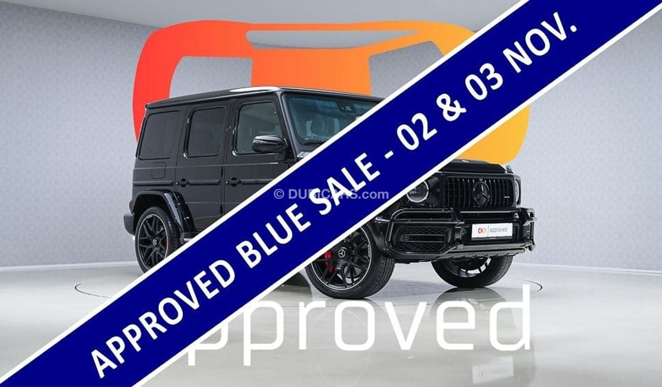 مرسيدس بنز G 63 AMG 4Matic - Warranty until July 2025 - Approved Prepared Vehicle