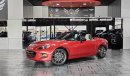 Mazda MX5 Sport AED 2,500 P.M | 2015 MAZDA MX-5 MIATA RF 25TH ANNIVERSARY 2L TURBO | GCC | HARD TOP CONVERTIBL