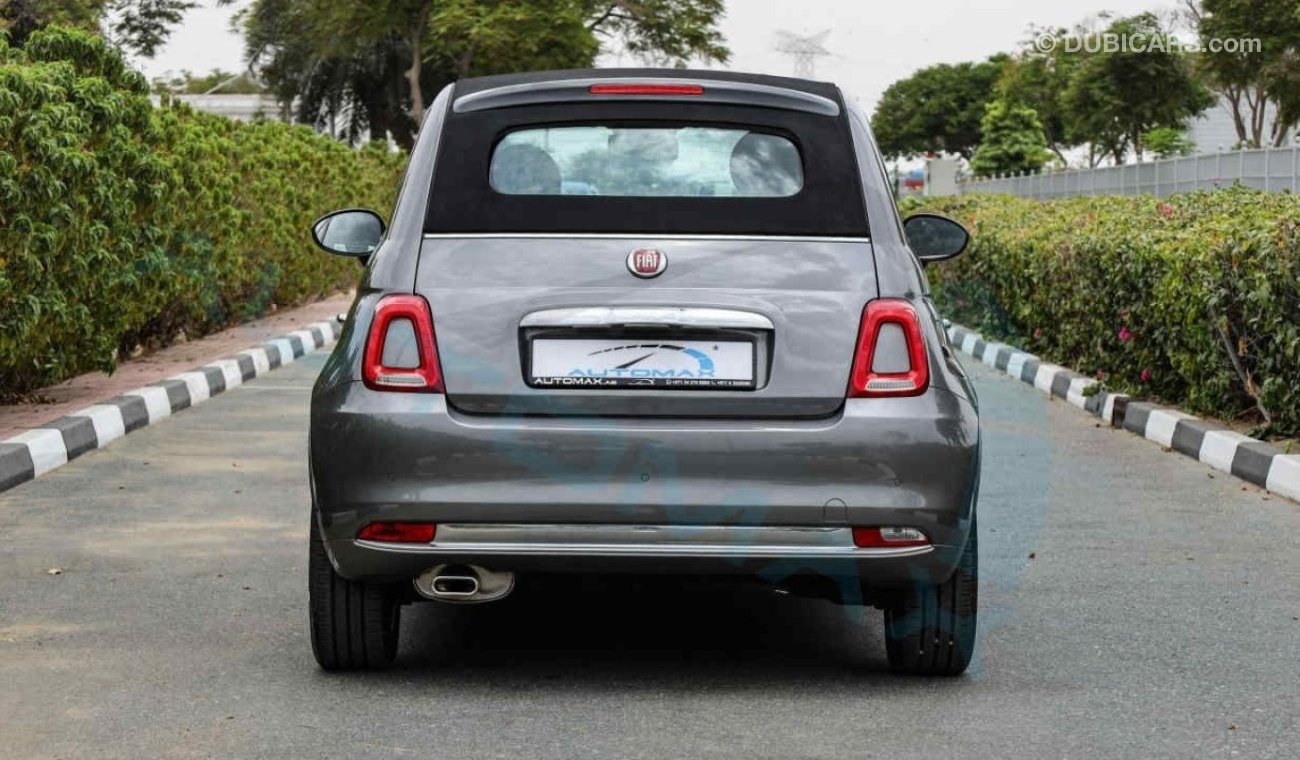 Fiat 500 Cabrio 1.4L FWD , 2024 GCC , 0Km , With 5 Years or 120K Km Warranty @Official Dealer