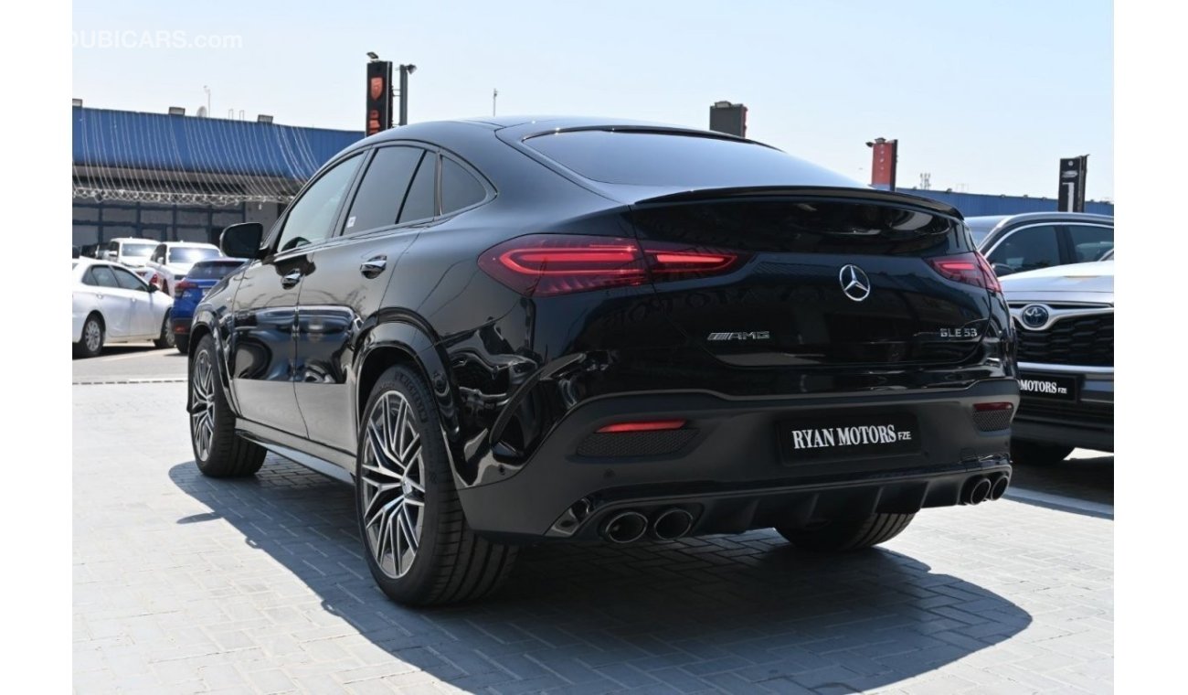 Mercedes-Benz GLE 53 Mercedes-AMG GLE 53 Coupe 4MATIC+ SUV is a 3.0-litre Inline-6 turbo engine, Coupe , Color Black, Mod