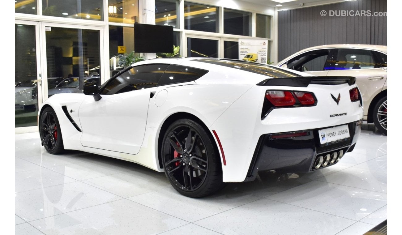 Chevrolet Corvette EXCELLENT DEAL for our Chevrolet Corvette C7 Stingray ( 2016 Model ) in White Color GCC Specs