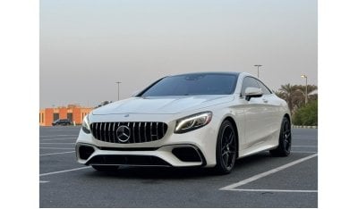 مرسيدس بنز S 550 كوبيه 2600 Monthly payment / S550 2017 / full option / Canadian spece