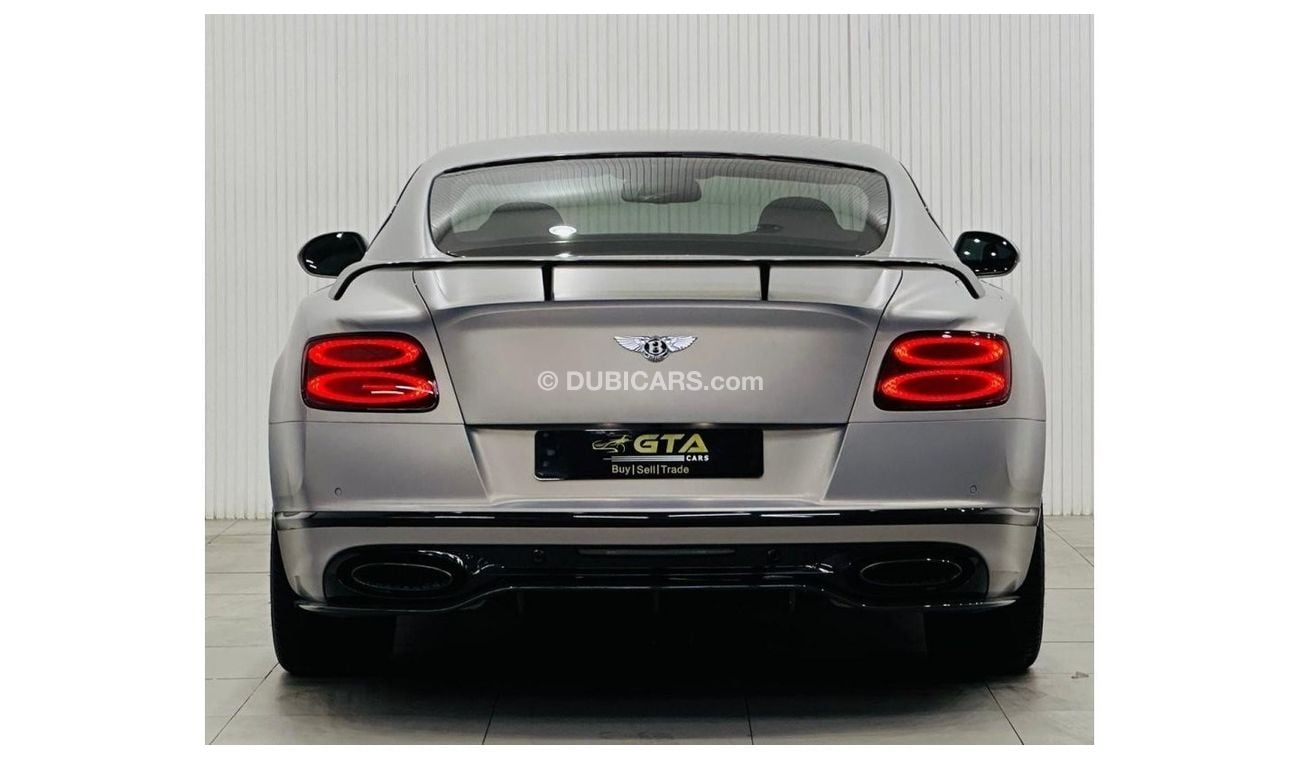 Bentley Continental Supersports 1/710 2017 Bentley Continental GT SuperSport, 2024 Agency Warranty + One Service Remaining, GCC