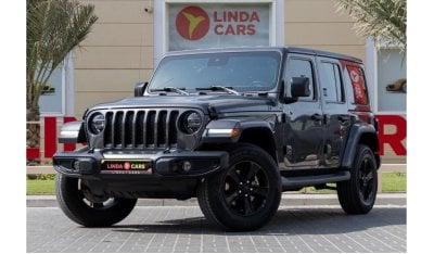 جيب رانجلر Jeep Wrangler Unlimited Sahara Night Eagle Edition 2019 GCC under Warranty with Flexible Down-Paymen