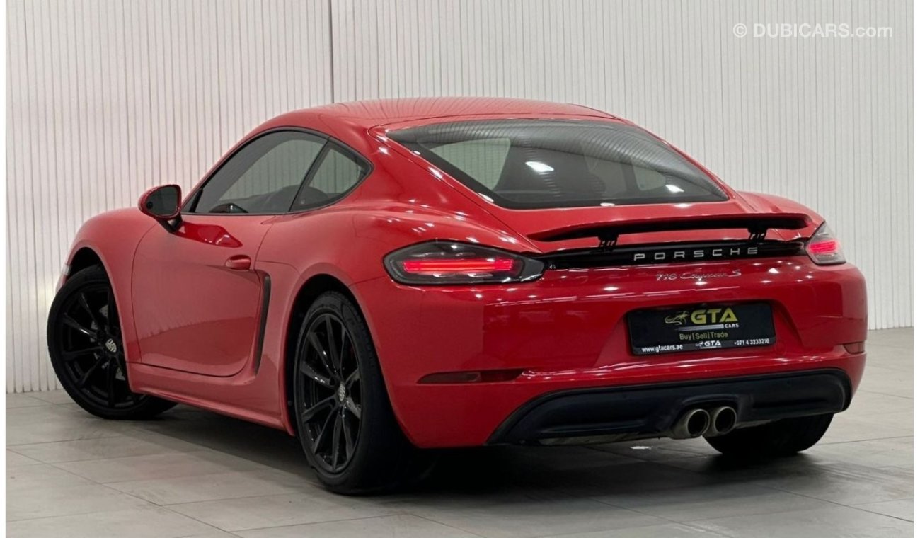 بورش كايمان 718 2017 Porsche 718 Cayman S, Warranty, Full Service History, Excellent Condition, GCC