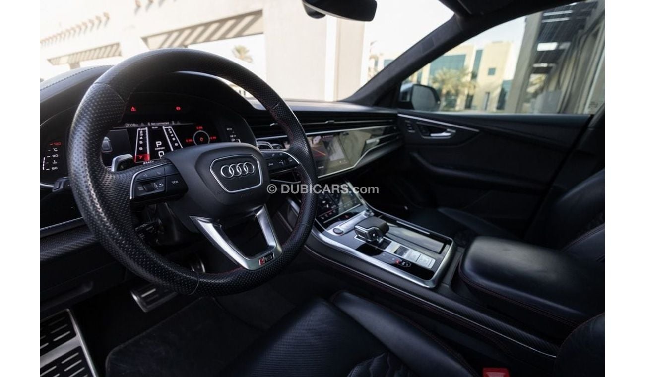 Audi RS Q8 TFSI quattro 4.0L Audi RSQ8 TFSI Quattro 2022 GCC under Agency Warranty and Service Contract with Fl