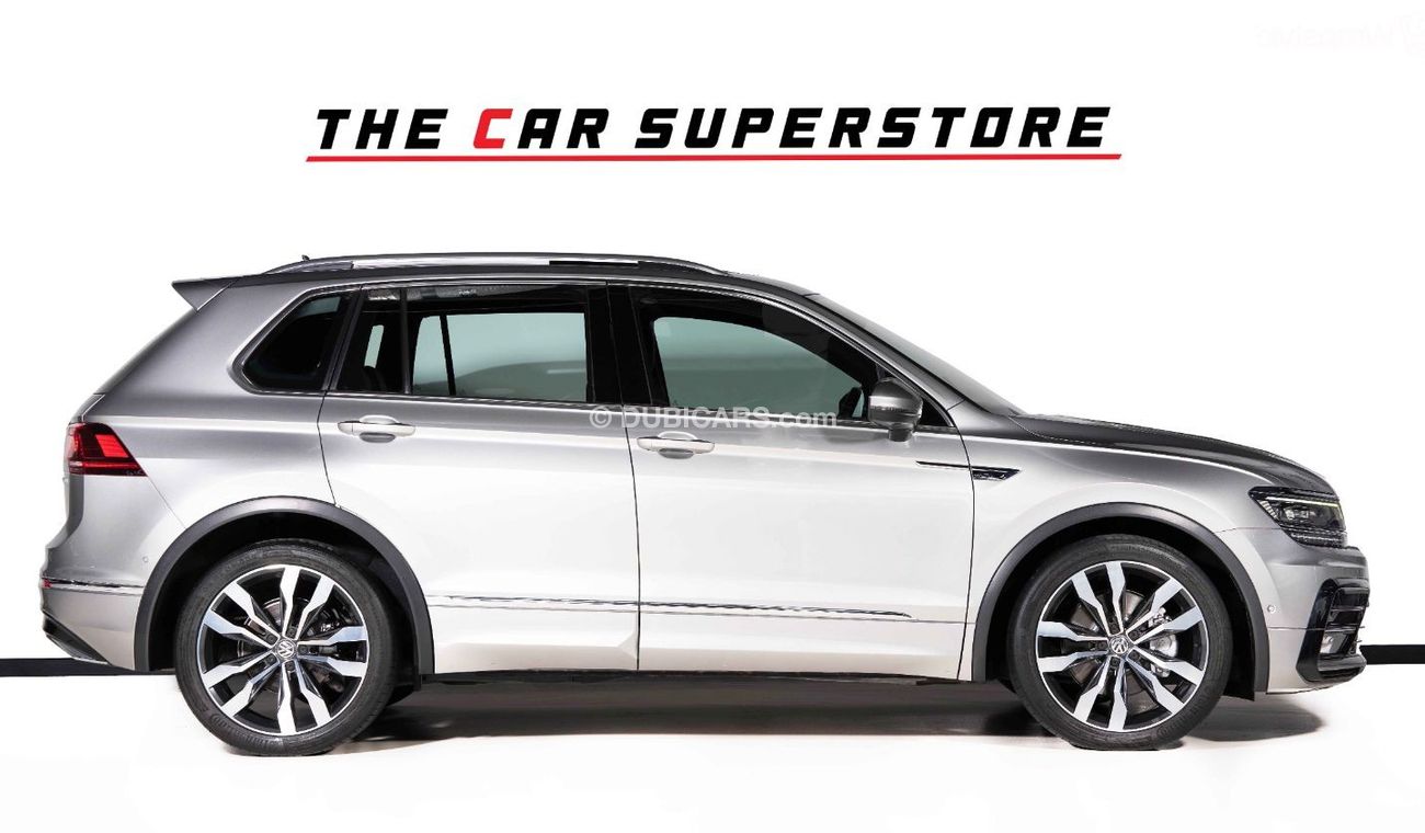 فولكس واجن تيجوان R-Line 2.0L 2019-VOLKS WAGEN TIGUAN R-LINE 4MOTION-GCC-SERVICE HISTORY-1 YEAR WARRANTY