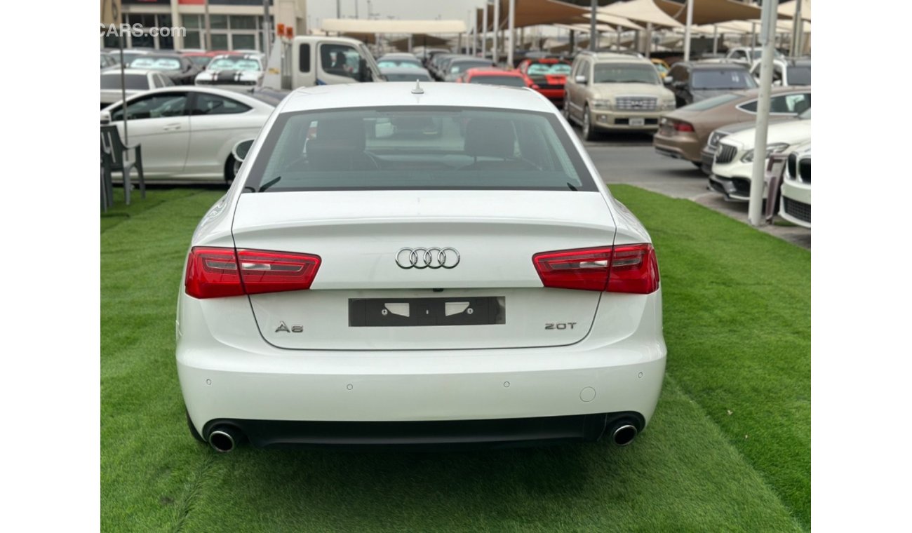 Audi A6 TFSI S-Line MODEL 2014 GCC CAR PERFECT CONDITION INSIDE AND OUTSIDE FULL OPTION SUN ROOF LEATHER SEA