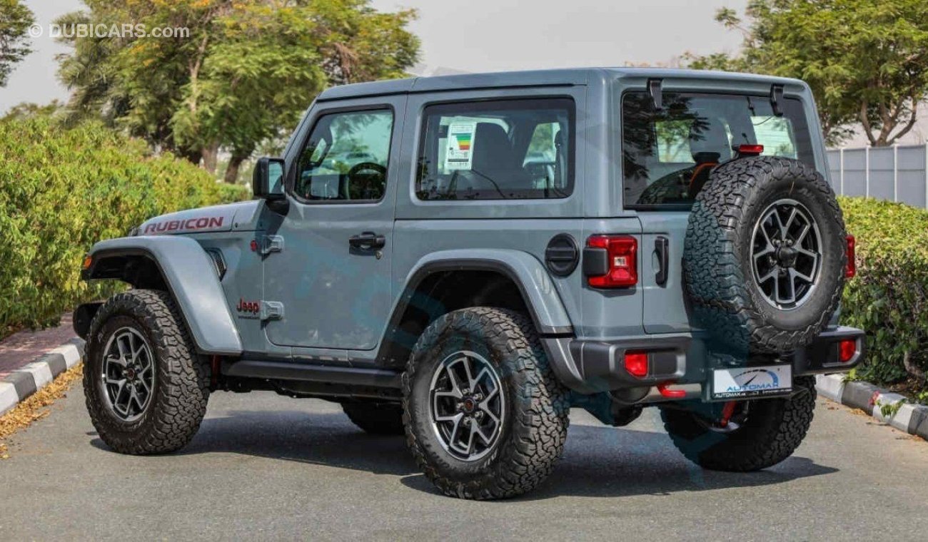 Jeep Wrangler Rubicon V6 3.6L 4X4 , 2024 GCC , 0Km , With 3 Years or 60K Km Warranty @Official Dealer