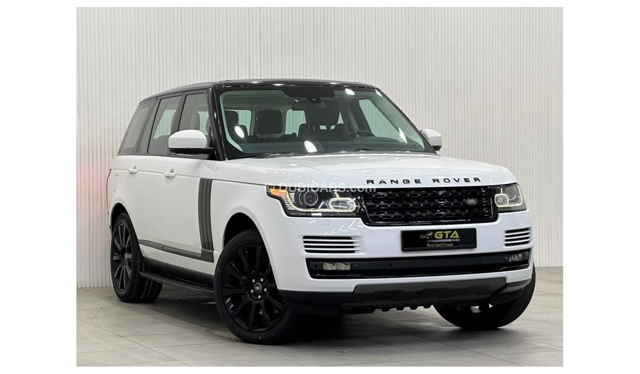 Land Rover Range Rover 2015 Range Rover Vogue SE Supercharged, Service History, Low Kms, Excellent Condition, GCC