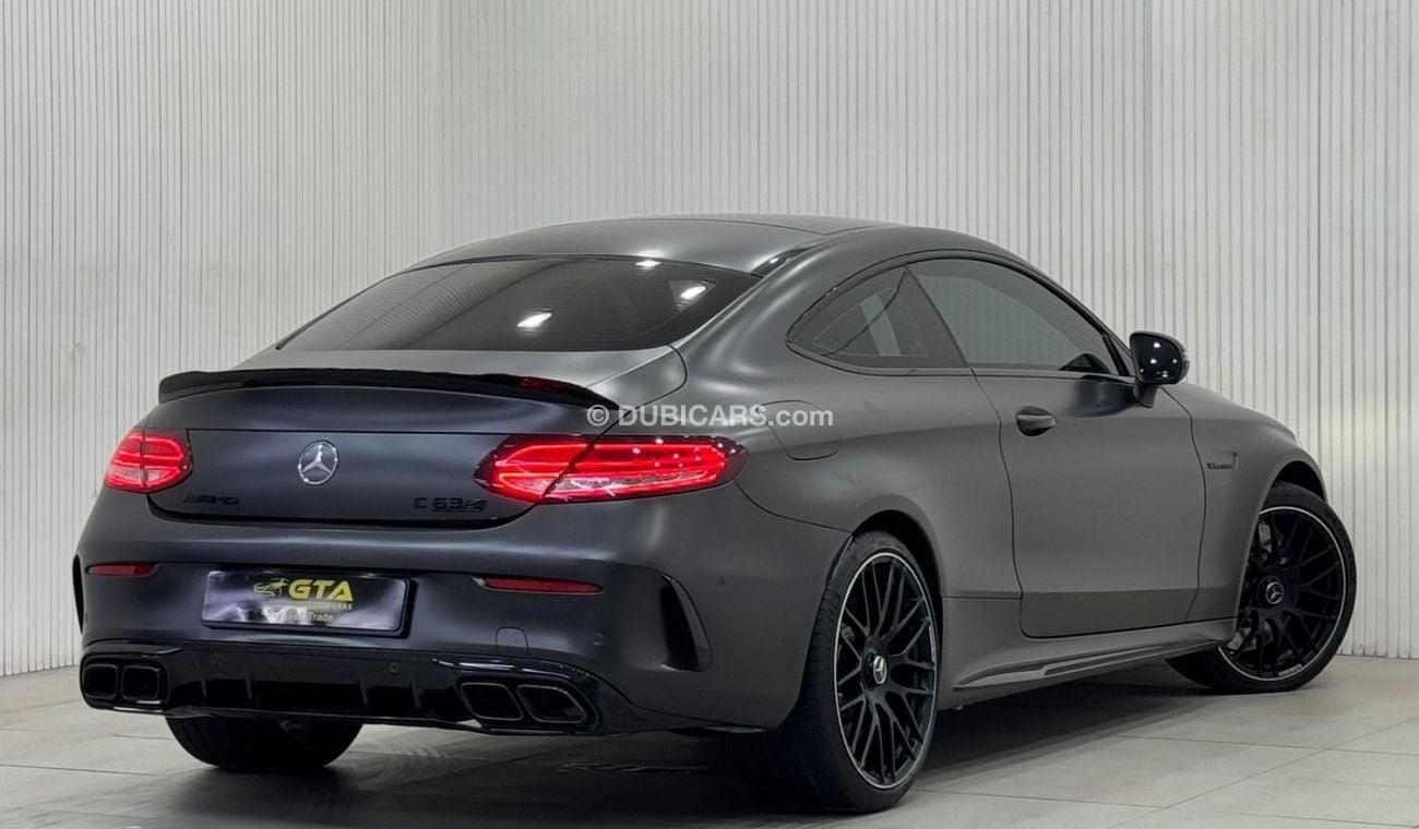 مرسيدس بنز C 63S AMG AMG 2021 Mercedes Benz C63s AMG Coupe, Warranty, Full Service History, Fully Loaded, Low Kms, GCC