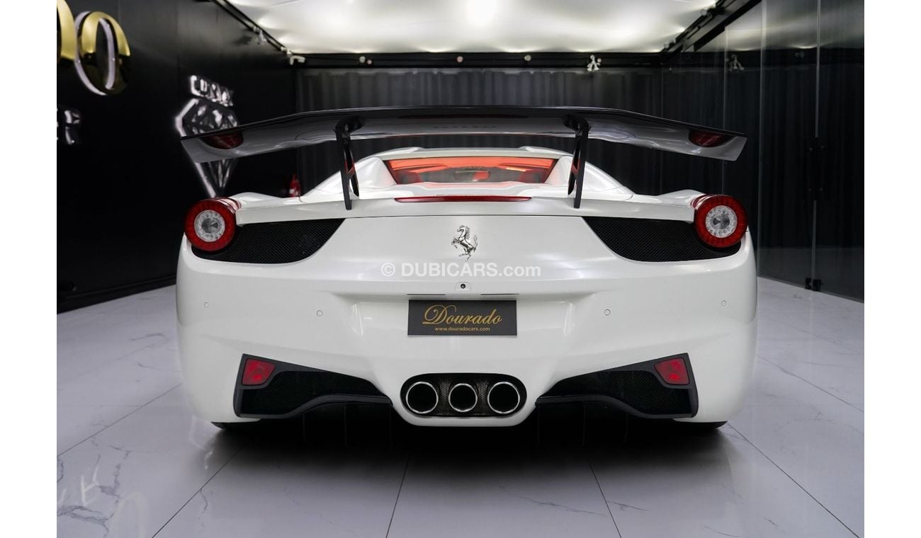 Ferrari 458 Spider | Italia | Type F142 | Used | 2014 | White Bianco Avus