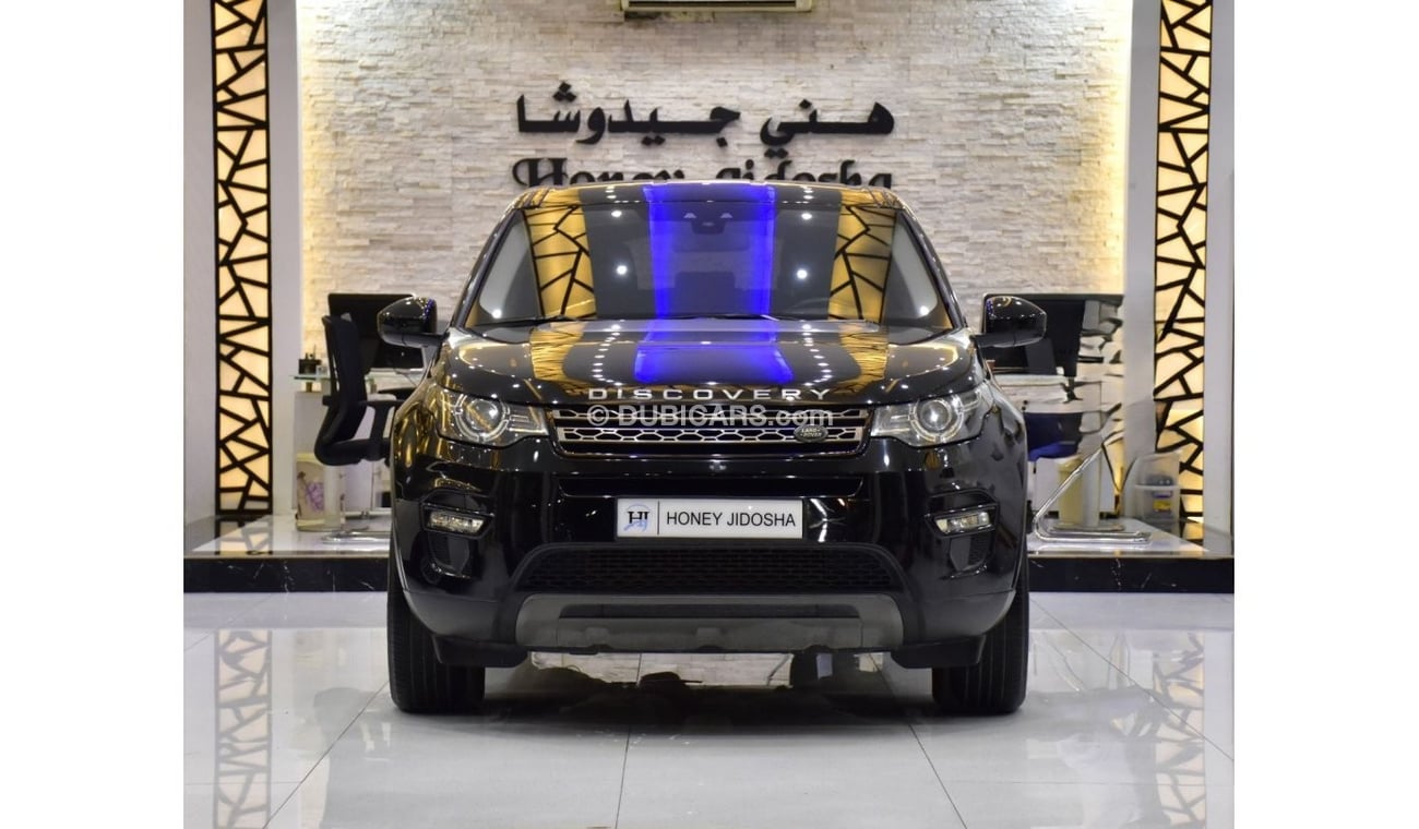 Land Rover Discovery Sport EXCELLENT DEAL for our Land Rover Discovery Sport SE Si4 ( 2015 Model ) in Black Color GCC Specs