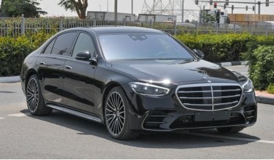 مرسيدس بنز S 580 Mercedes Benz S 580 4Matic V8 | HUD | Pilot Seats Fully Loaded REAR AXLE STEERING | 2024