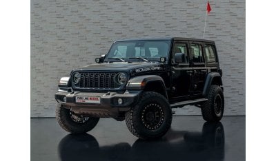 Jeep Wrangler AED 3,538 PM • ALL NEW 2024 WRANGLER UNLIMITED SPORT • BLACK OPS EDITION • JEEP WARRANTY+SERVICE PLA